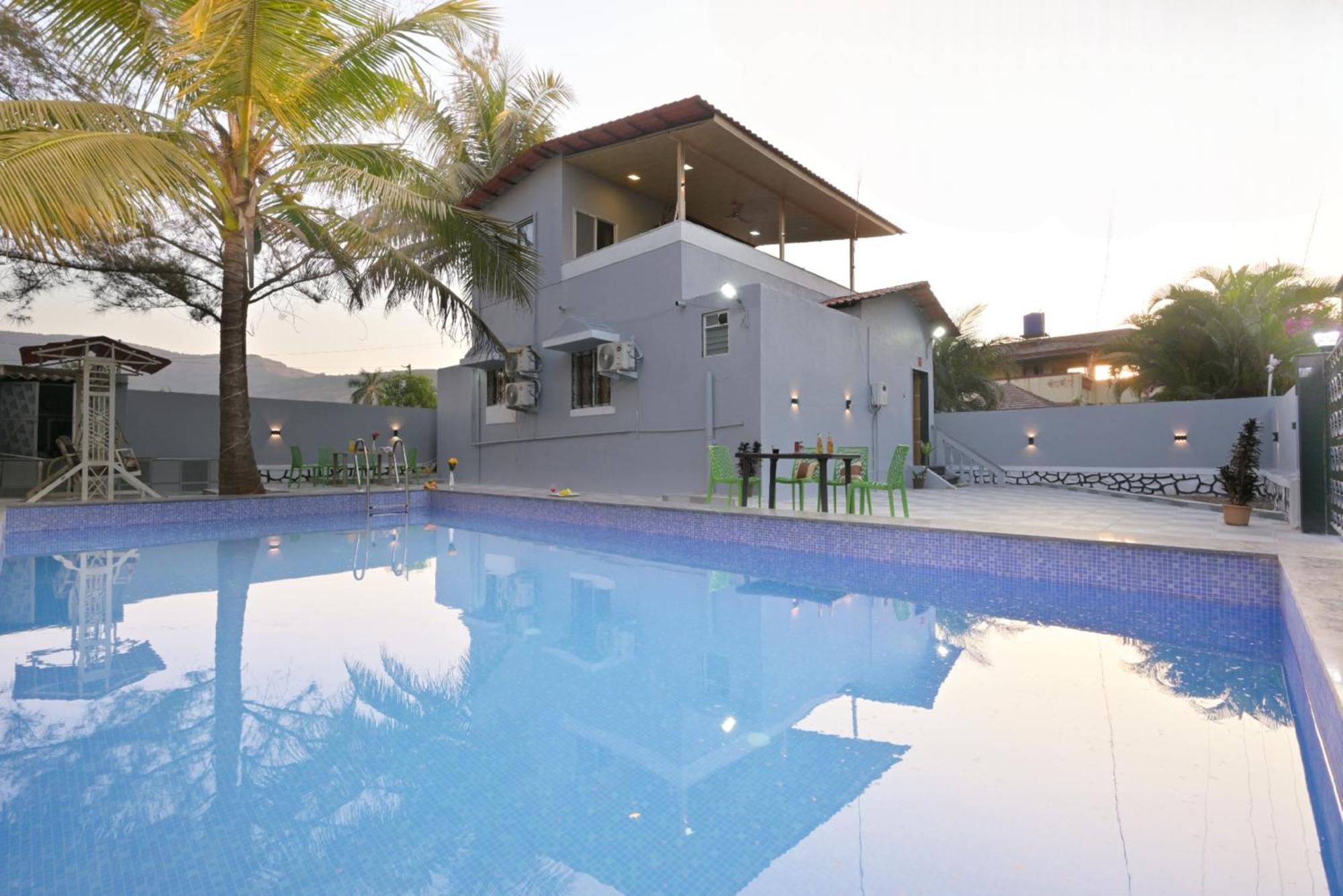 Empyrean Stay Ll 3Bhk Ll Marshall Villa Ll Large Pool Ll Ac Ll Lonavala Exteriör bild